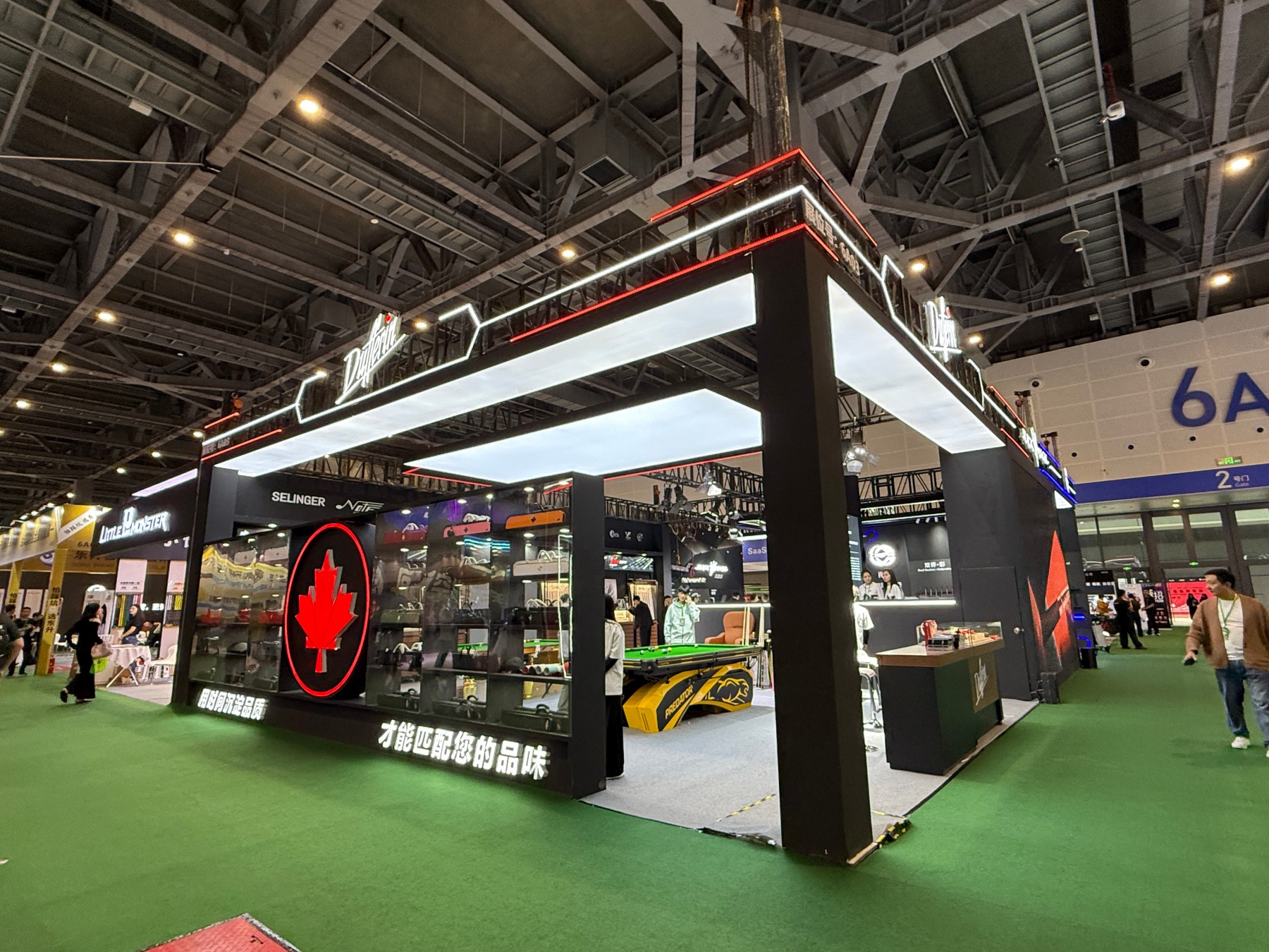 杭州台球展-达芬尼